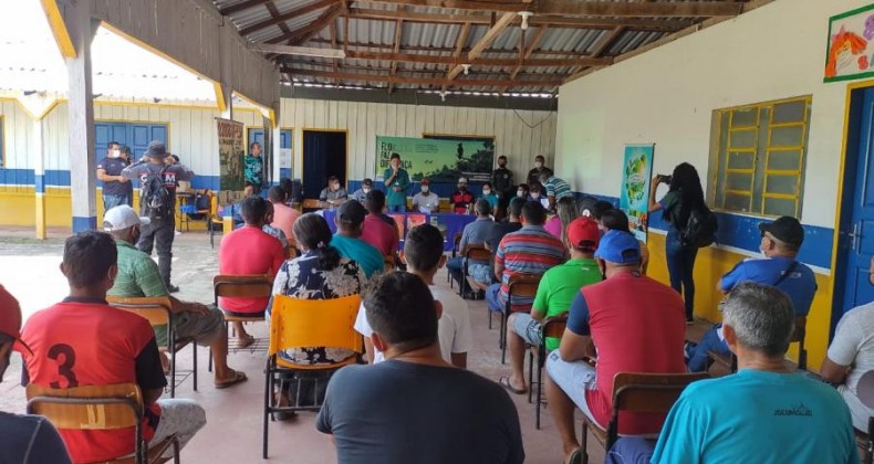 SECRETARIA DE MEIO AMBIENTE realizou quarta reunião no distrito do Janauacá